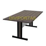 Mesa de Reunión Rectangular Economy